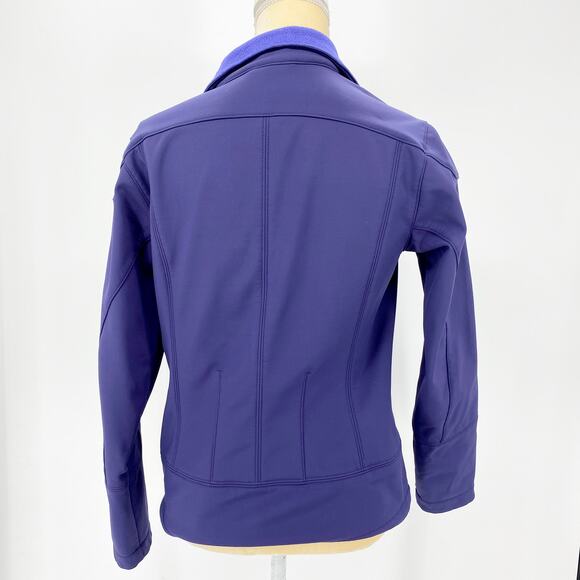 REI Womens Jacket Purple Soft Shell Fleece Lined Full Zip Size XS Casual Outdoor - Picture 2 of 7